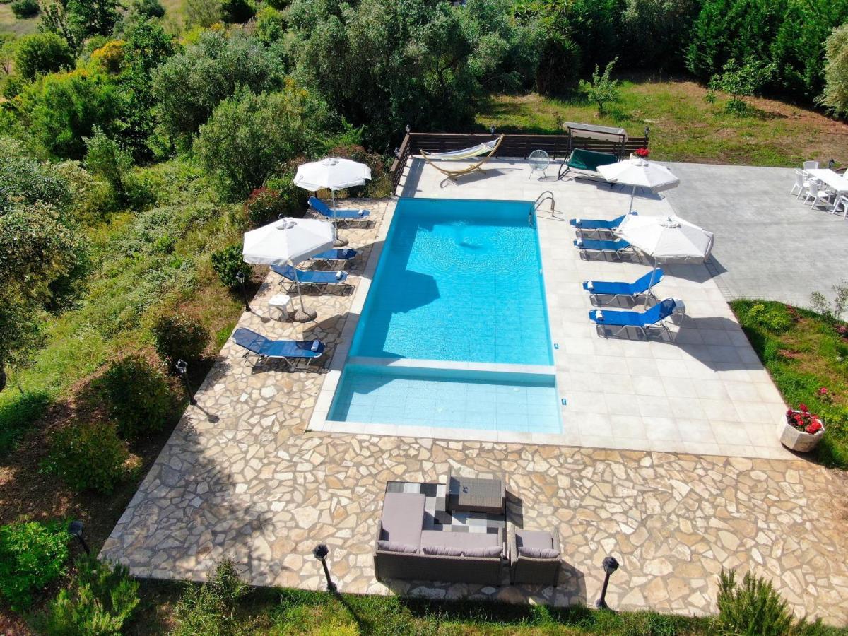 Villa Jazz Rock With Large Private Pool Gouvia Exterior photo